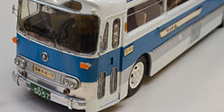 市バスの模型